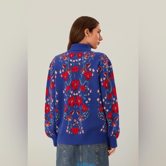 FARM RIO Butterflower Knit Sweater - Picture 3 of 4